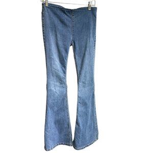 Free People Penny Pull-On Flare Jeans Bell Bottoms Size 27